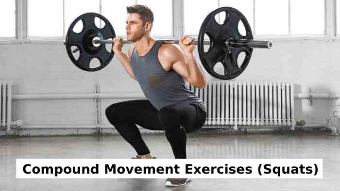 compound movement exercises